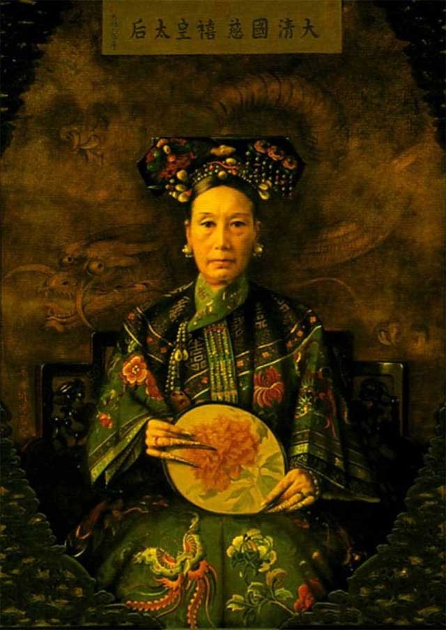 One of the four portraits of Empress Dowager Cixi painted by American artist Katharine Augusta Carl.