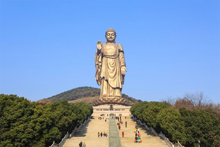 Lingshan Grand Buddha, China - 88m