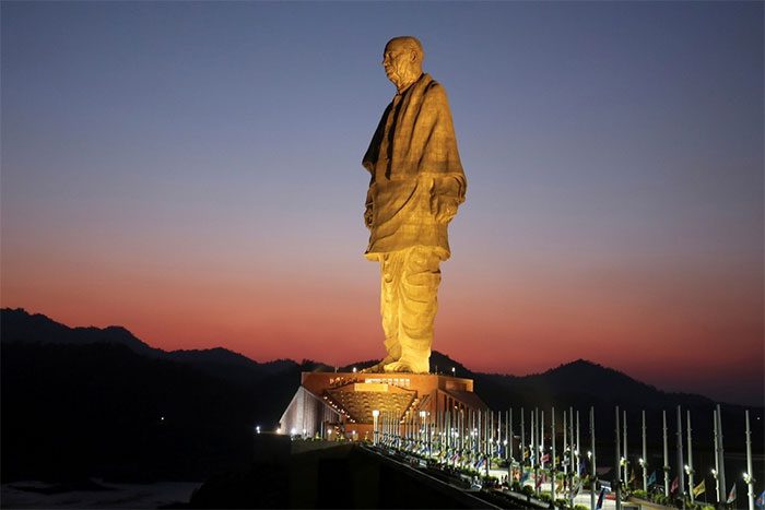 Statue of Unity, India - 182m