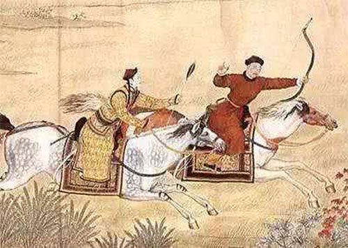 During the Qing Dynasty, princes had to learn horseback riding and archery from a young age.