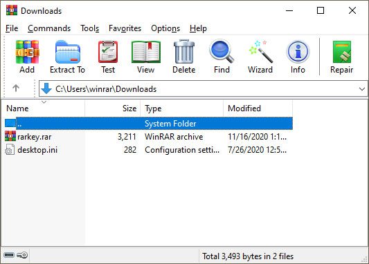 WinRAR still provides an offline installation version for users without internet access