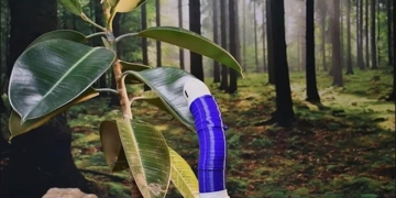 3d printing robot can grow tall like a vine 132311