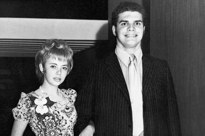 Juliane Koepcke with her father on the day of her high school graduation, two weeks before the plane crash.