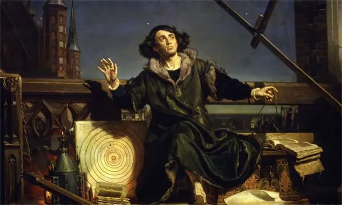 Portrait of astronomer Nicholas Copernicus.