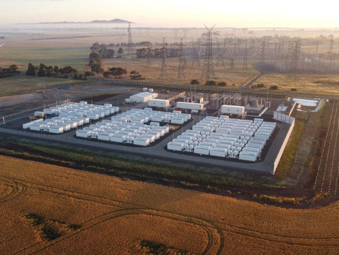 Victorian Big Battery project in Geelong