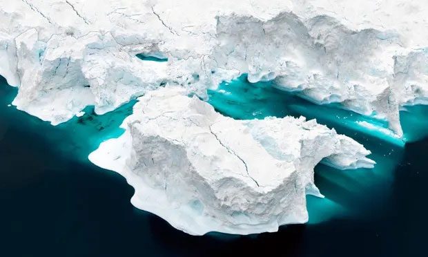 Greenland loses 43 billion tons of ice each year.