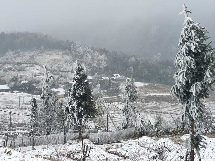 This cold air mass may cause frost in some northern mountainous areas.