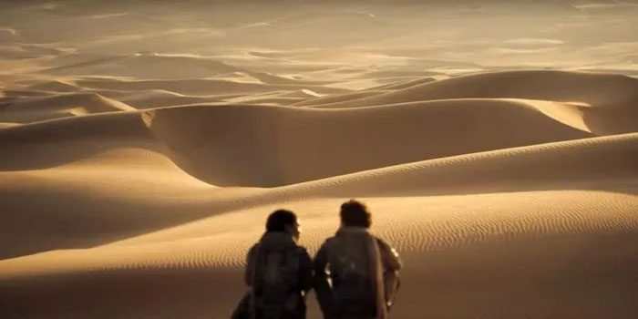 Arrakis in Dune is a planet of sand, without rain.