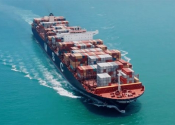 carbon capture system when container ship is in transit 132819