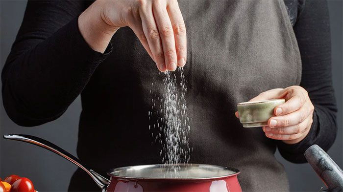 An adult should consume less than 5 grams of salt per day for optimal health.