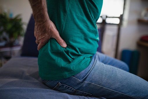 Nighttime hip pain can prevent many people from falling back asleep.