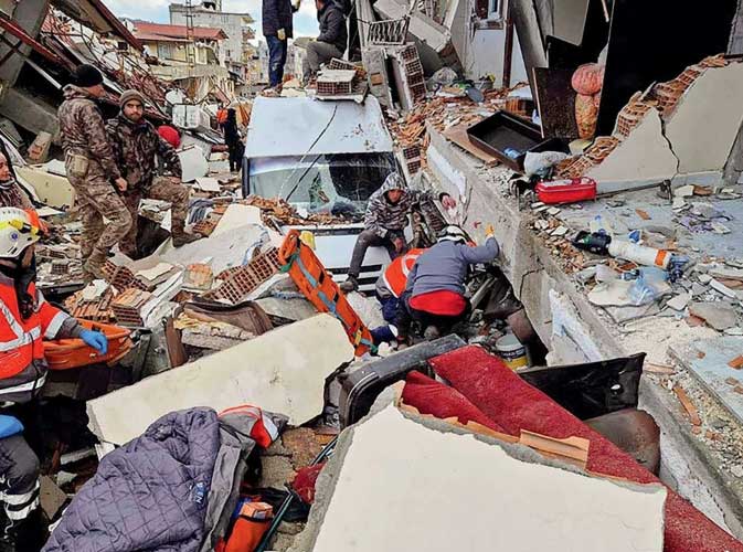 Earthquakes in Turkey and Syria resulted in over 50,000 deaths.