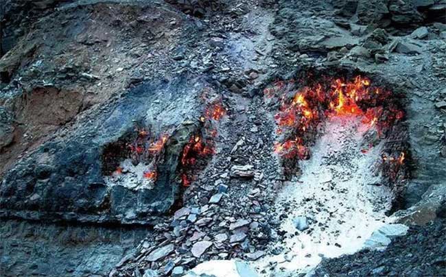 Coal continues to burn every day.