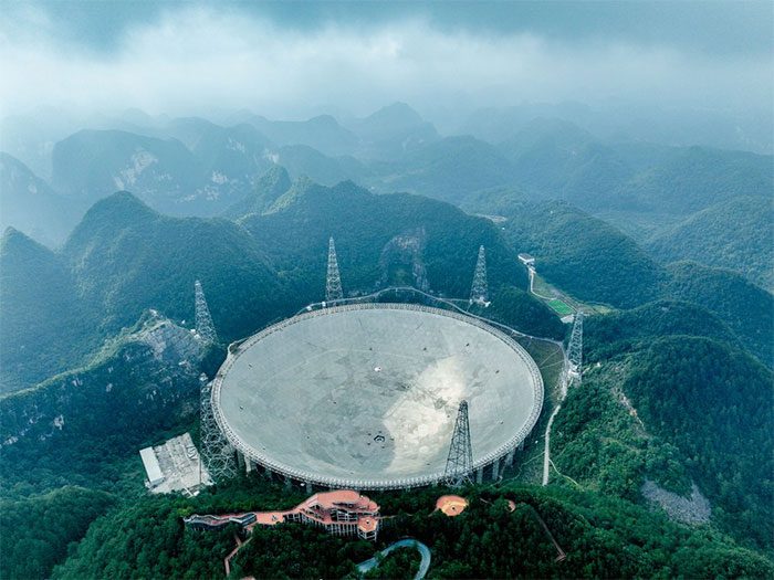 Aerial panoramic photo taken on July 26, 2023