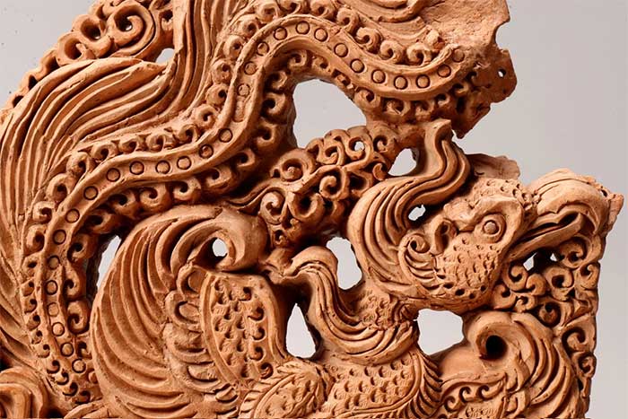 Intricate Pattern on the Bodhi Leaf.