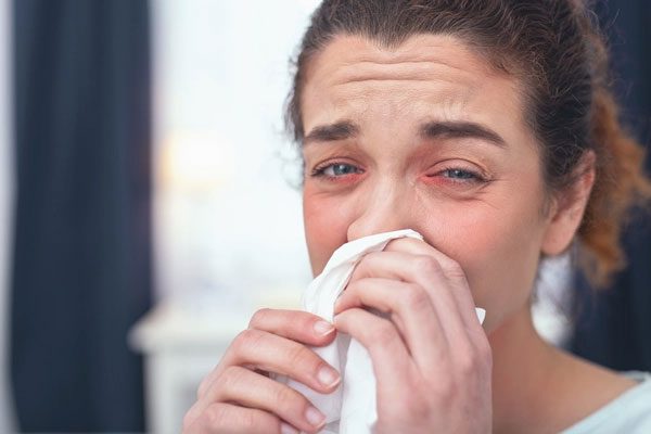 When infected, the body produces excess mucus that can pressure the jaw joint.
