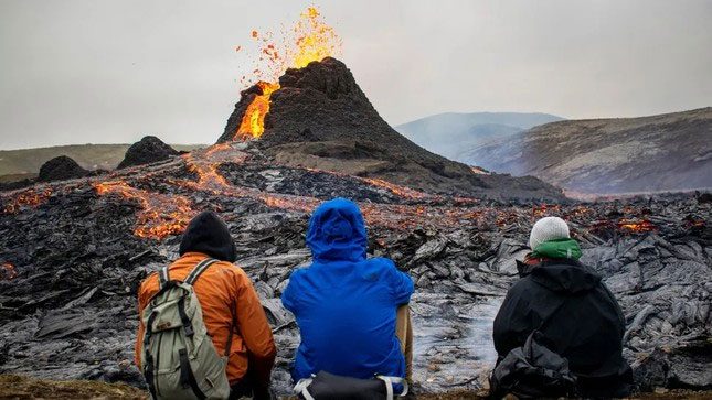 The underground magma tunnel could erupt at any time.