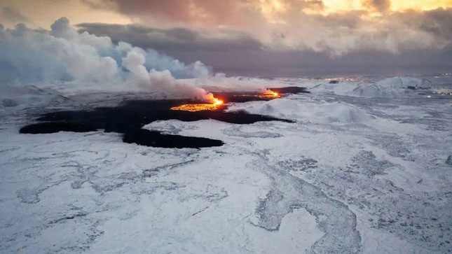 Seismic activity began to increase around Fagradalsfjall volcano