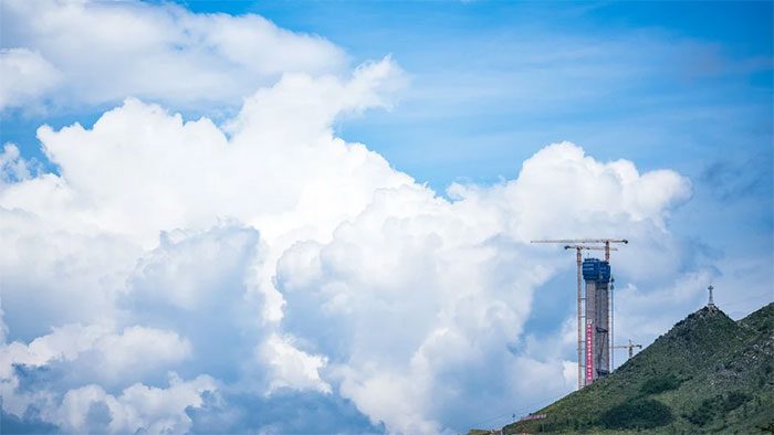 Currently, the Beipan River Bridge is the tallest bridge in the world from the deck to the water surface.