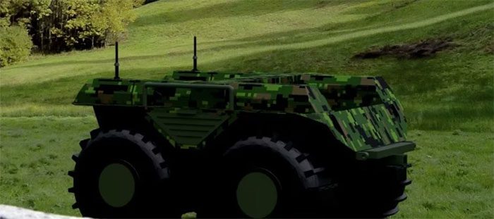 Turtle Robot on the battlefield