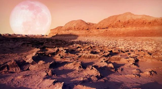 About 4 billion years ago, Mars once had life.