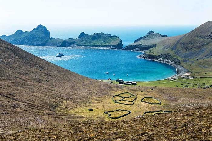 Village Bay on Hirta Island, St Kilda.