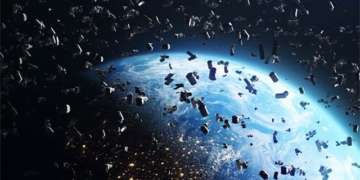 the science of possibly cleaning space debris from earth with laser beams 132192