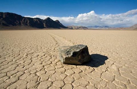 Self-Moving Stones