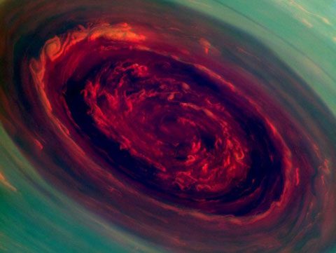 Storms on Saturn