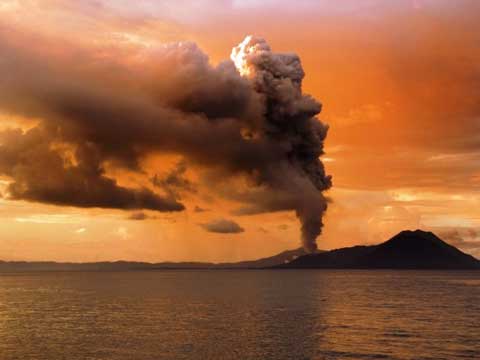 Volcanic Lightning