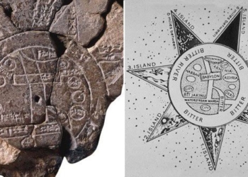 this is the oldest map in the world known to be produced in babylon about 2600 years ago 132372