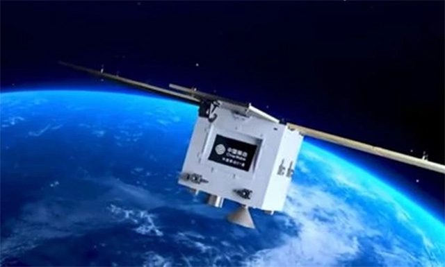 China's 6G experimental satellite in space.