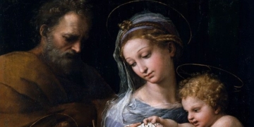 who finds the sock detail in the masterpiece of artist raphael 131938