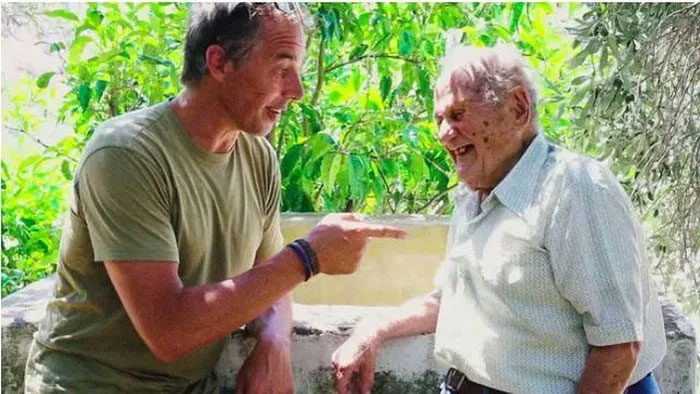 Dan Buettner and Stamatis Moraitis.