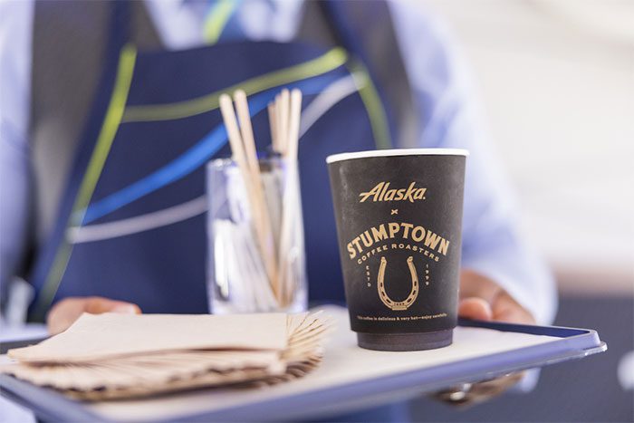 Special coffee served on board.