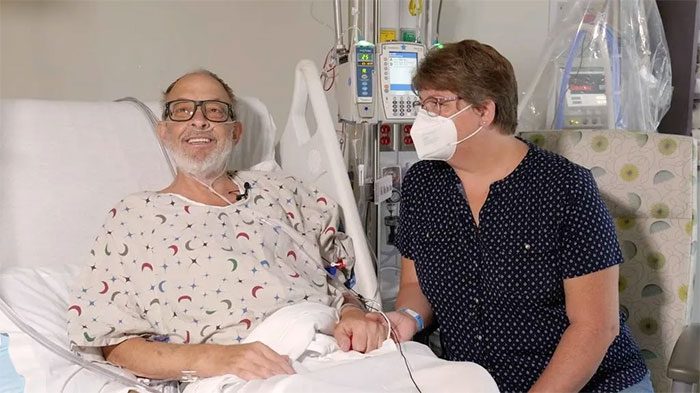 Mr. Faucette is almost certain to face heart failure and agreed to the trial.