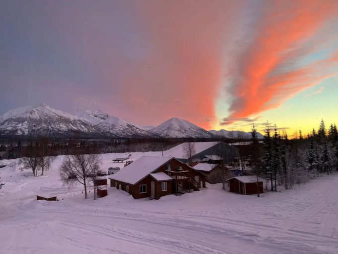 This is a very remote place to live.