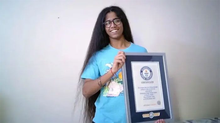 Chahal is very proud to have broken the Guinness World Record.