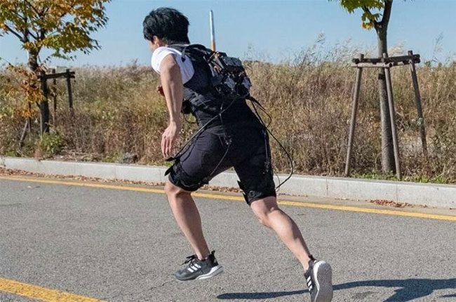 This device makes carrying heavy loads easier.