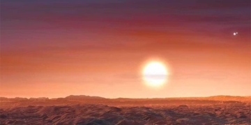 appearance of earth like planets only 22 years after light 131074