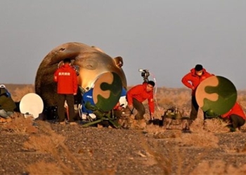 astronaut returns to earth after 5 months on space station 130705