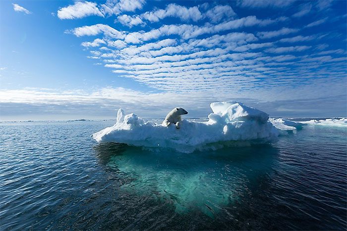 Global warming is one of the main causes of glacier melting.