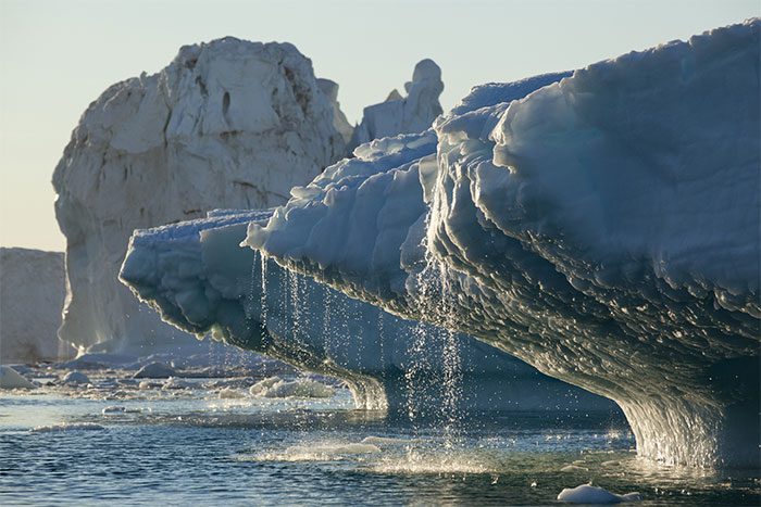 Glacier melting will also lead to water crises.