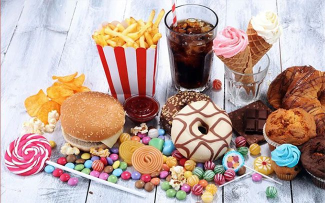 High sugar foods
