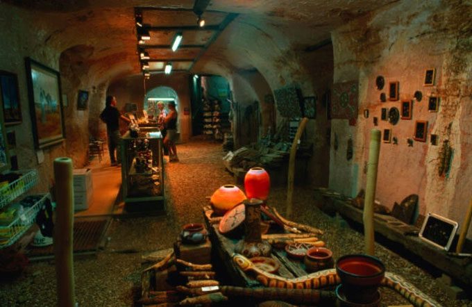 Underground Museum in Coober Pedy.