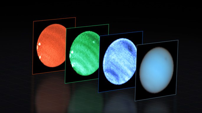 Neptune's atmosphere revealed by MUSE, disclosing many unusual details