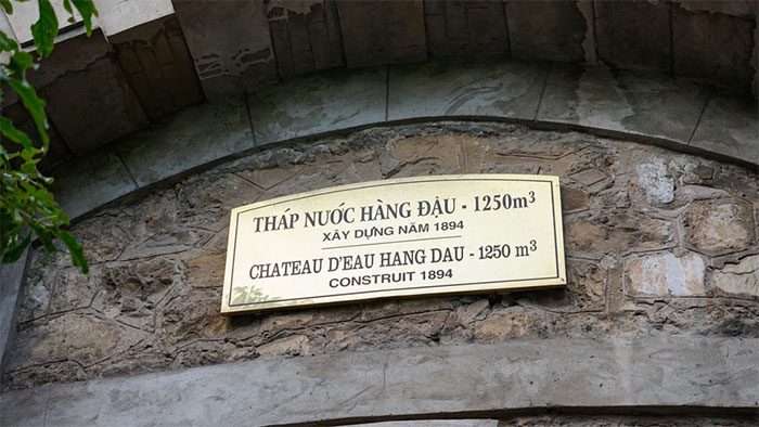 Hàng Đậu Water Tower Built in 1894 (Before the Construction of Long Biên Bridge)