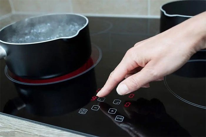 Limit using the highest temperature on induction and electric stoves.