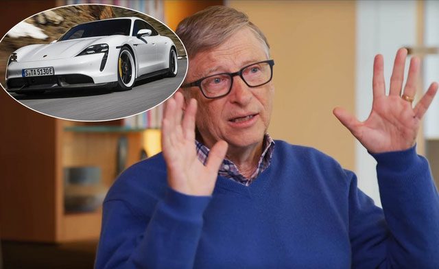 Bill Gates loves collecting cars