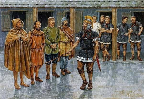Training Process of Roman Warriors